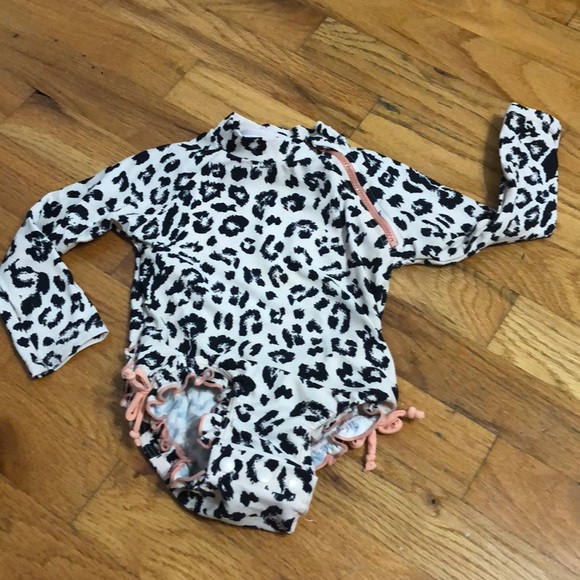 jessica simpson leopard bathing suit